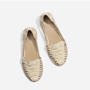 Brand New Nisolo Huaraches Bone Color Size 8